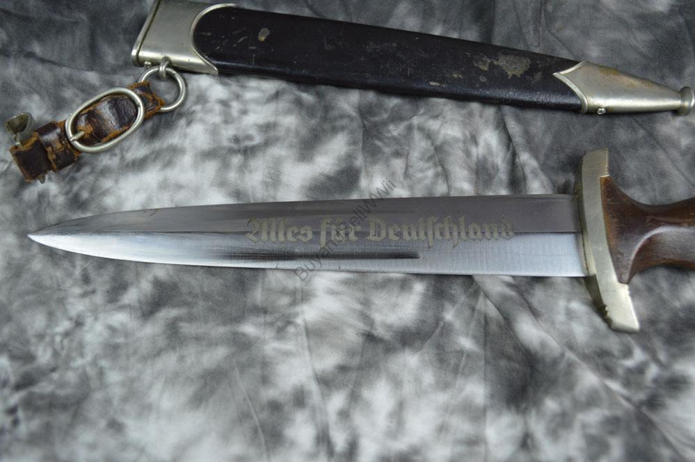 WWII German SA Aesculap dagger — grip