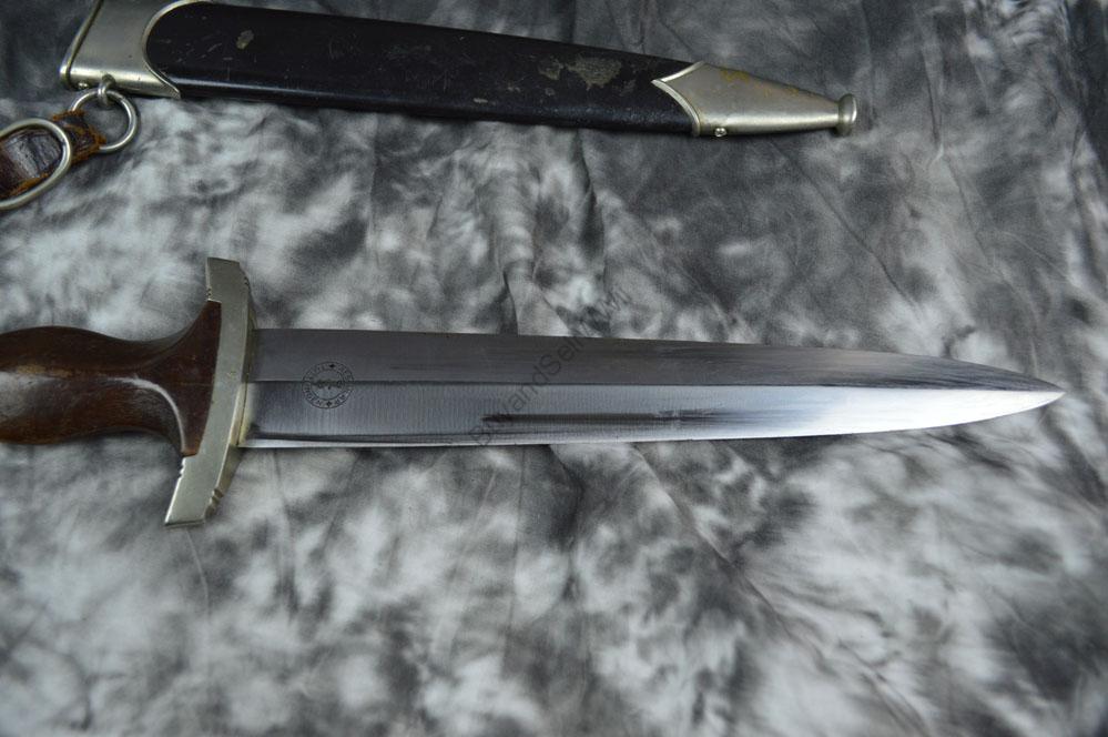 WWII German SA Aesculap dagger — pommel