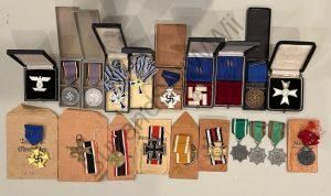 Collection of World War 2 medals and decorations