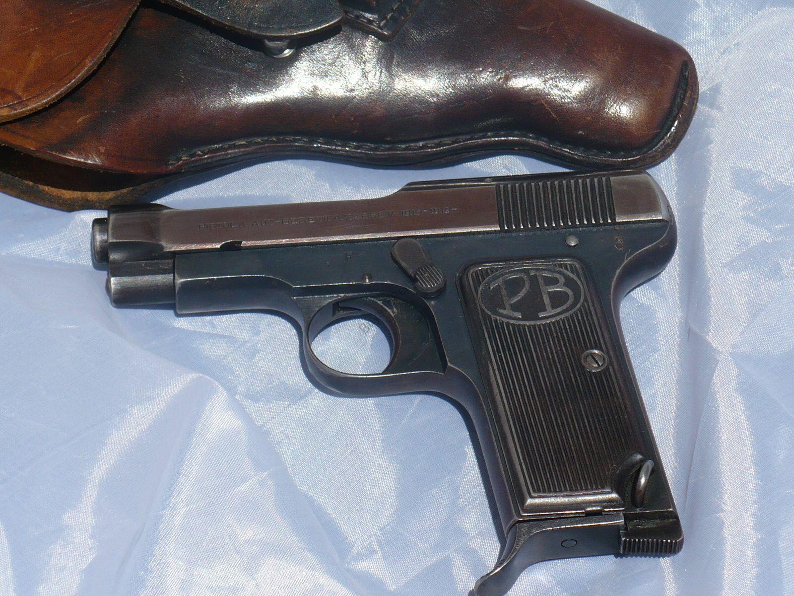 Belgian WW2 .32 pistol bringback papers detail