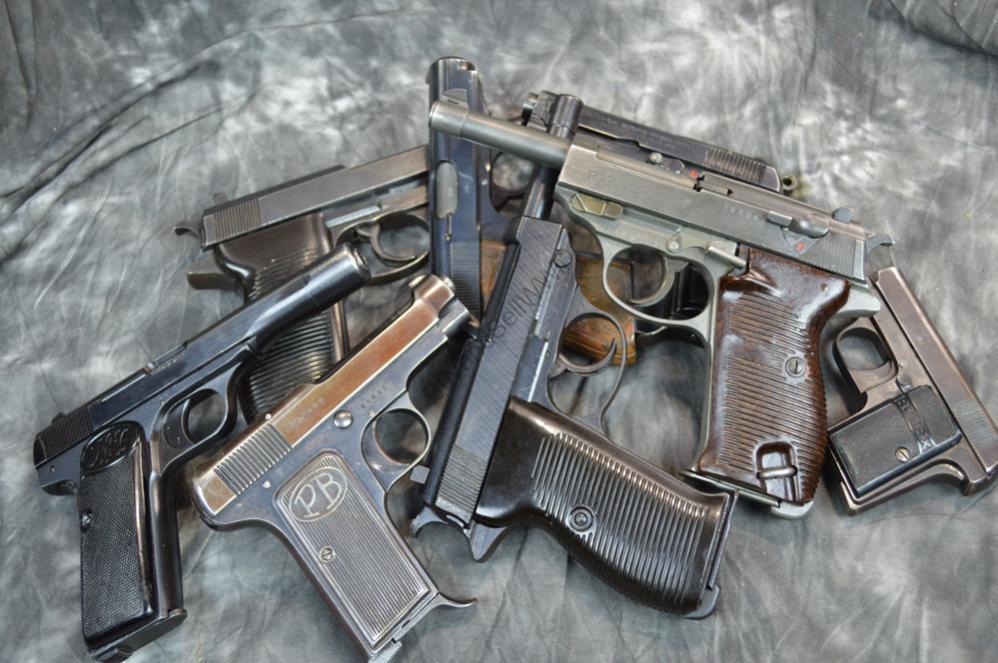 WW2 German soldier pistols collection
