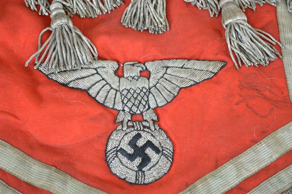 WW2 German drum skirt detail 6