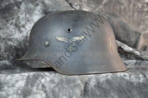 M40 German Luftwaffe helmet — overall view