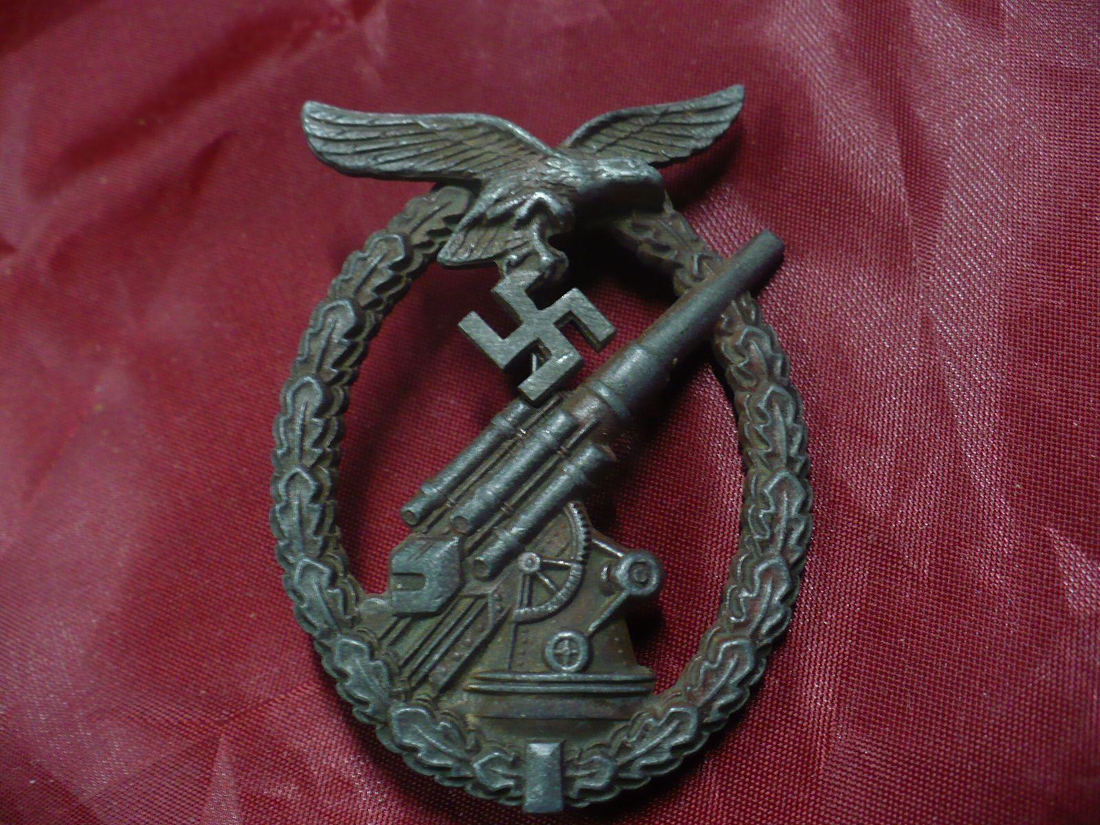 WW2 German Luftwaffe Flak Badge