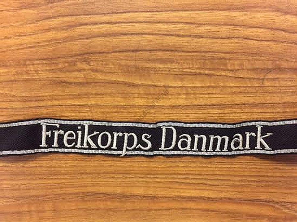 WW2 German Freikorps Danmark cuff title