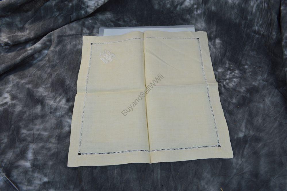 WW2 German Adolf Hitler napkin detail