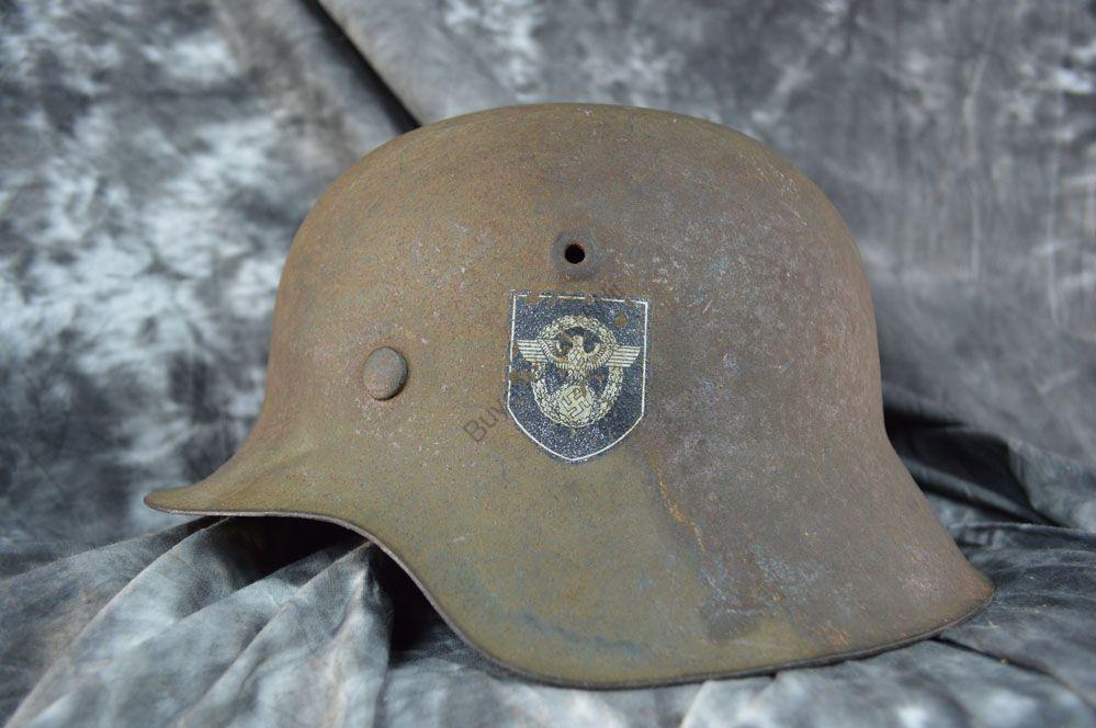 WWII German police helmet size 60