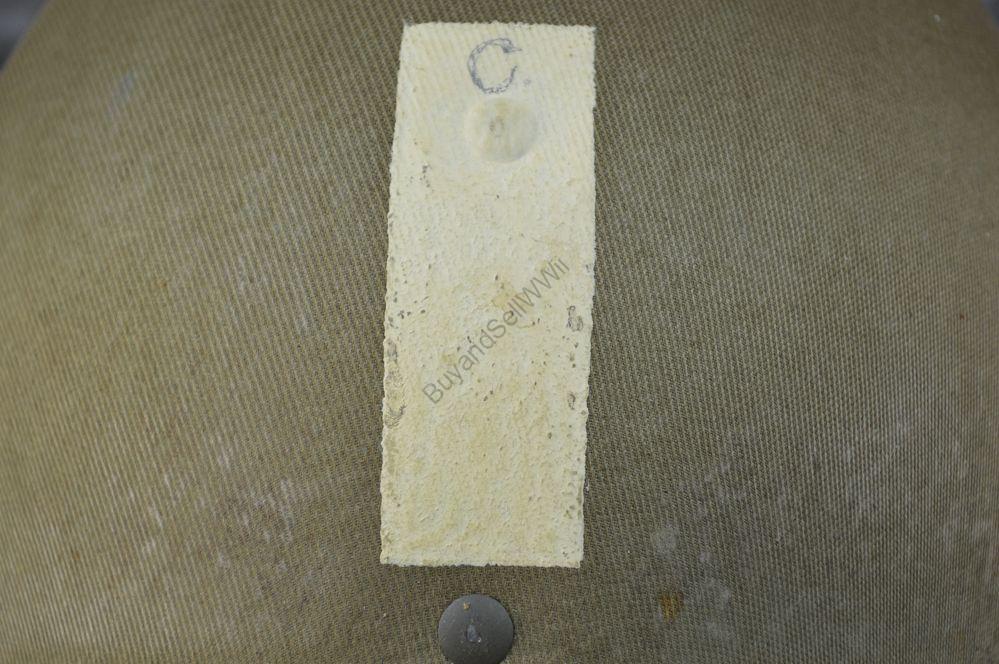 WW2 US Colonel Helmet with Hawley Liner — view 3