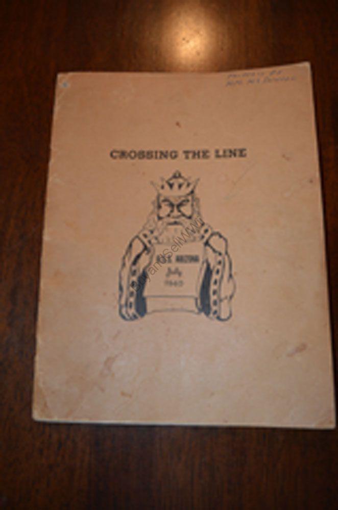 1940 USS Arizona Crossing the Line ceremony photographs