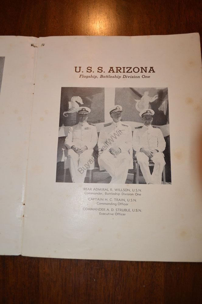 USS Arizona Crossing the Line — photograph 3
