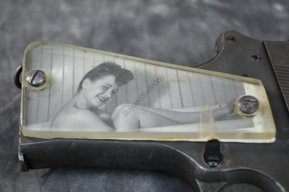 WWII Radom Pistol — side profile